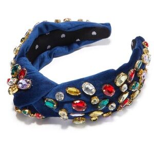 LELE SADOUGHI - EMBELLISHED KNOTTED HEADBAND - GUM DROP FRUIT CAKE NWOT